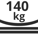 140 kg